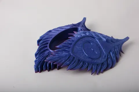 Peacock Feather Trinket Box — 3D printed animal tray