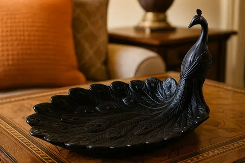 Peacock Tray — 3D printed animal tray