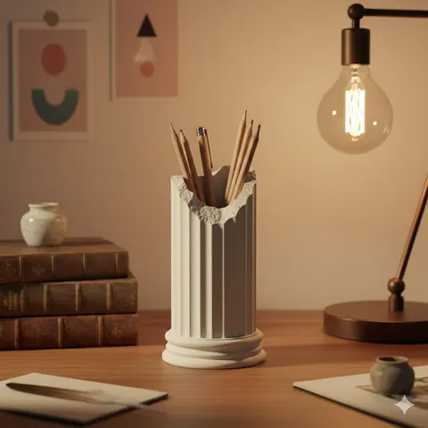 Pillar Organizer — 3D printed minimalist organizer