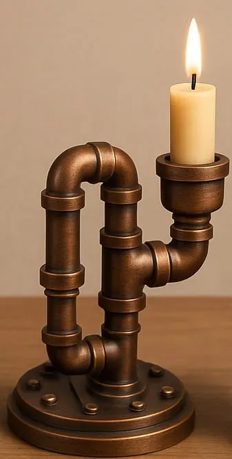 Pipe The Handpiece — 3D printed lamp