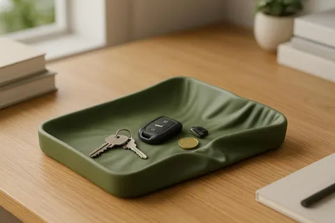 Plate Cloth — 3D printed desk organizer