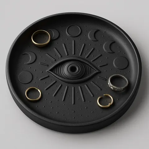 Plate With The Eye — 3D printed desk organizer