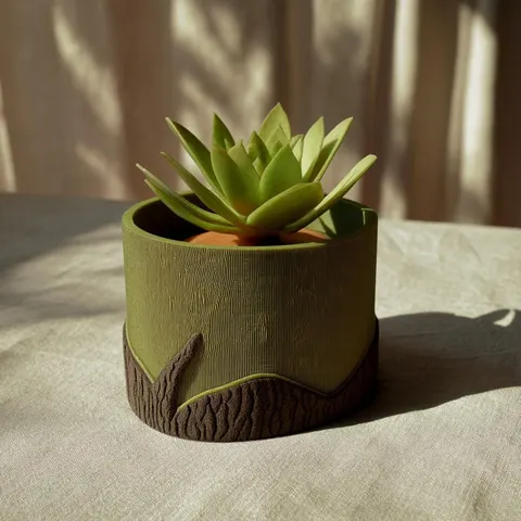 Pot 2 — 3D printed botanical vase