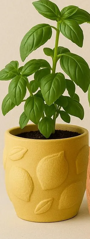 Pot Lemon — 3D printed botanical vase
