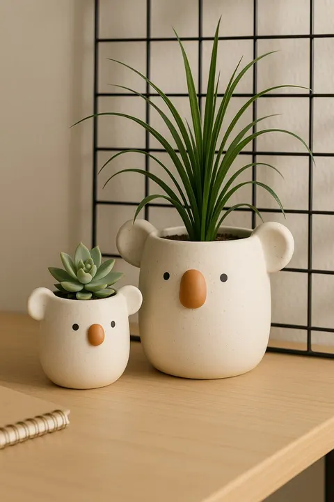 Pot Of Kuala — 3D printed figural vase