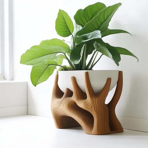 Pot On Tree — 3D printed botanical vase