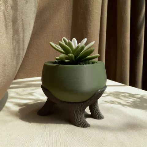 Pot With Stand — 3D printed botanical vase