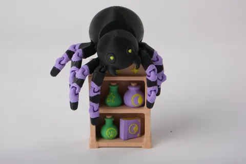 Potion Spider Flexi Toy — 3D printed fidget toy