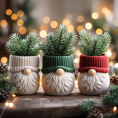 Pots Of Gnomes — 3D printed seasonal vase