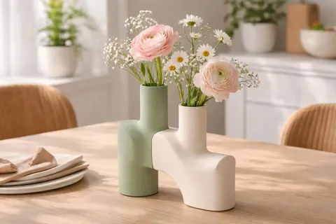 Prefabricated Vase 5 — 3D printed geometric vase