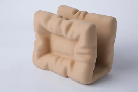 Puffy Ottoman Napkin Holder — 3D printed kitchen accessory