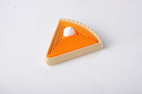 Pumpkin Pie Flexi Toy — 3D printed fidget toy