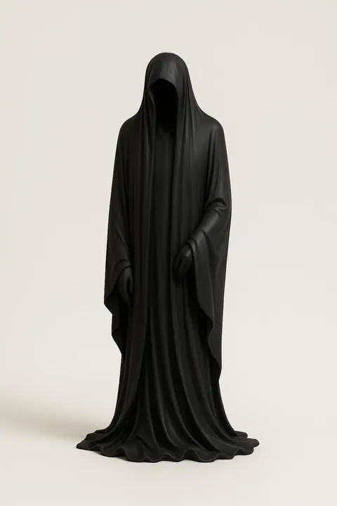 Reaper Await — 3D printed gothic figurine