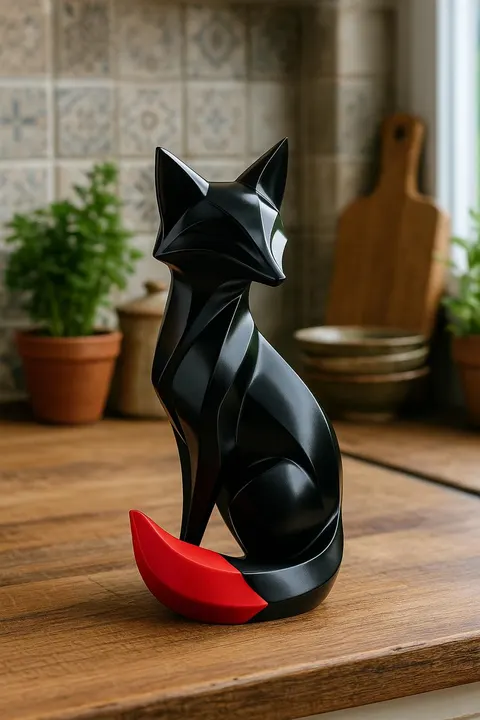 Red Tail Fox — 3D printed flexi animal