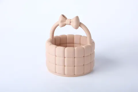 Ribbon Basket Organizer — 3D printed minimalist organizer