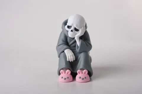 Sad Reaper — 3D printed gothic figurine