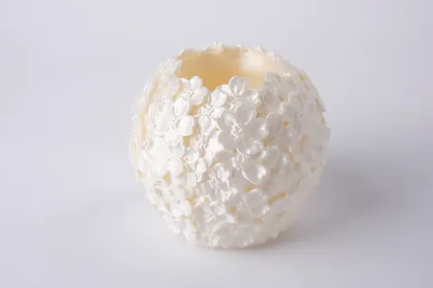 Sakura Flower Vase — 3D printed botanical vase