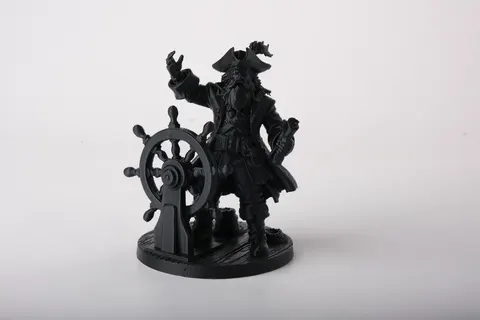 Sea Captain Sculpture — 3D printed bust sculpture