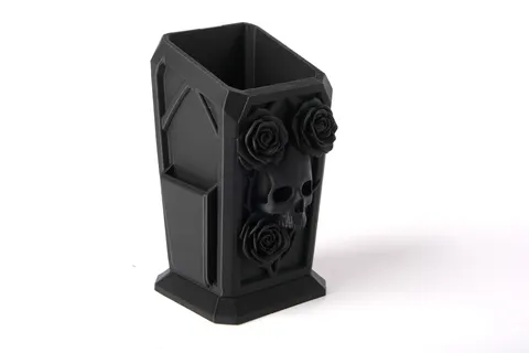 Skull Rose Organizer — 3D printed botanical tray