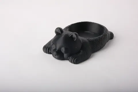 Sleeping Panda Trinket Bowl — 3D printed animal tray