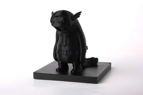 Sloth Flash Superhero Figurine — 3D printed animal figurine