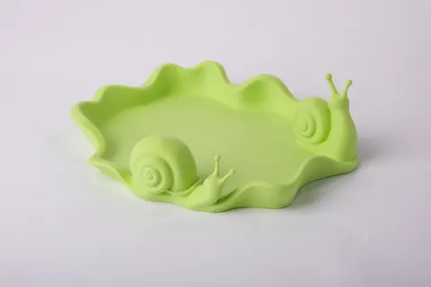 Snail Garden Tray — 3D printed animal tray