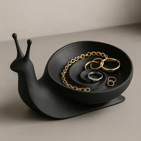 Snail Stand — 3D printed animal tray