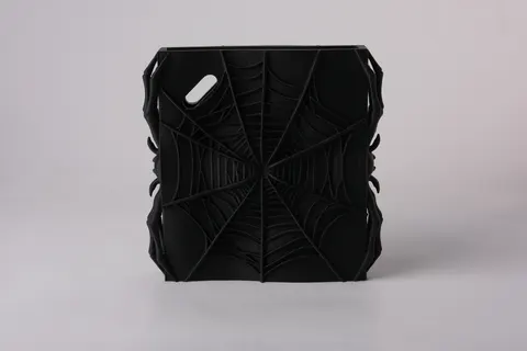 Spiderweb Secret Box — 3D printed geometric vase