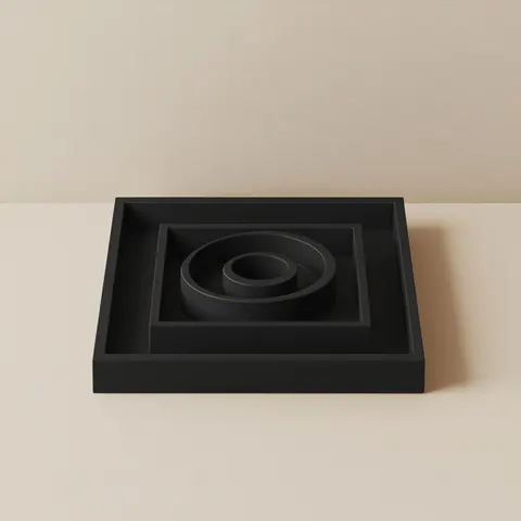Square — 3D printed minimalist organizer