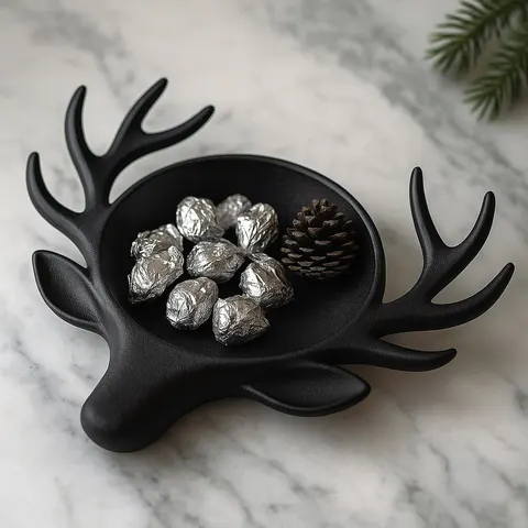 Stand Plate Deer — 3D printed animal tray