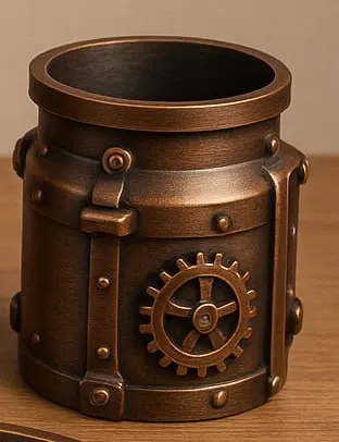 Stim Punk Pot — 3D printed desk organizer