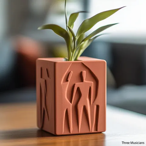 Stone People — 3D printed figural vase