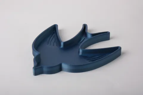 Swallow Silhouette Tray — 3D printed animal tray