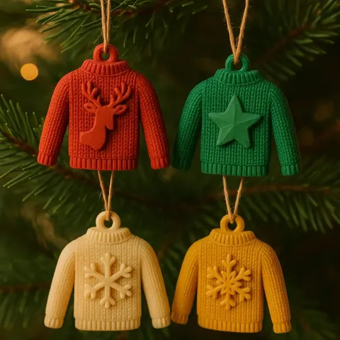Sweaters — 3D printed decor piece