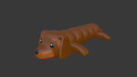 Taksa — 3D printed flexi animal