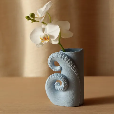 Tentacle Vase — 3D printed figural vase