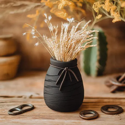 The Cowboy Bag — 3D printed figural vase