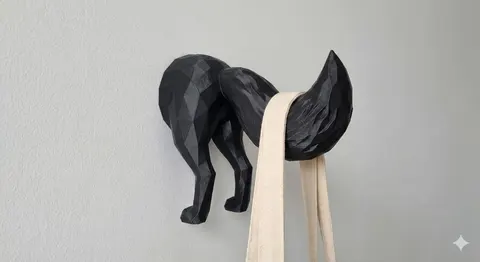 The Fox Hanger — 3D printed flexi animal