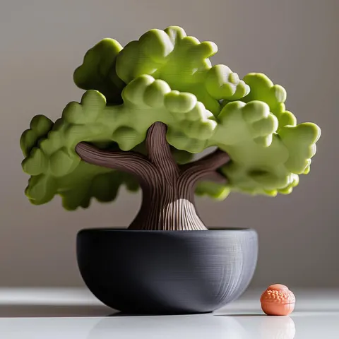 The Tree — 3D printed botanical sculpture