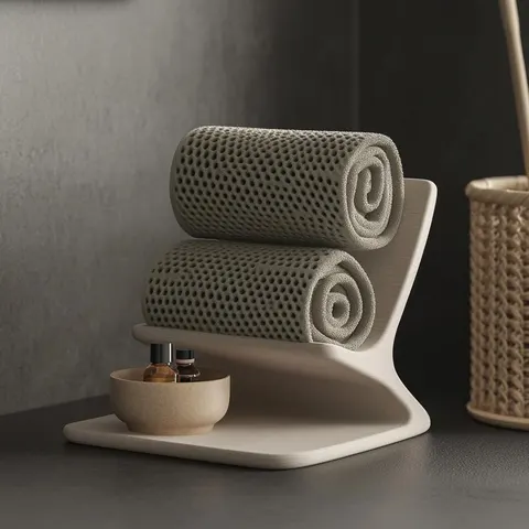Towel Stand 1 — 3D printed desk organizer