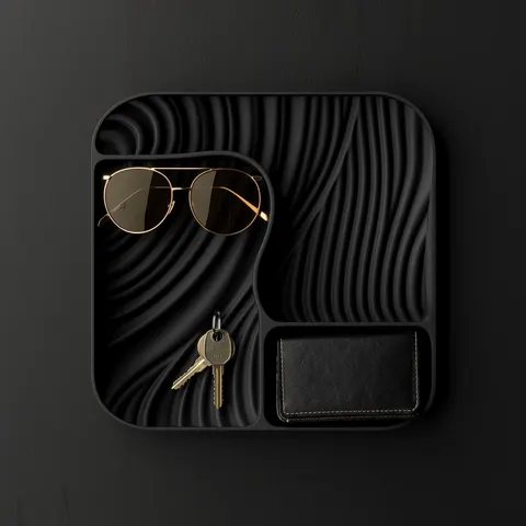 Tray 2 — 3D printed minimalist organizer