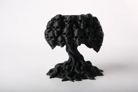 Tree of A Thousand Skulls — 3D printed seasonal vase