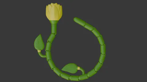 Tulip — 3D printed botanical sculpture