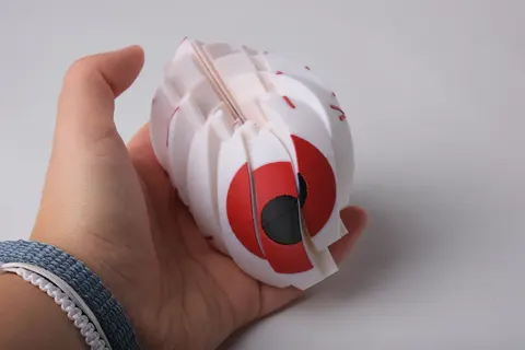 Twisty Eyeball Fidget Ball — 3D printed fidget toy