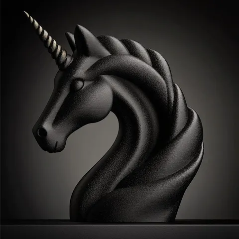 Unicorn — 3D printed animal figurine