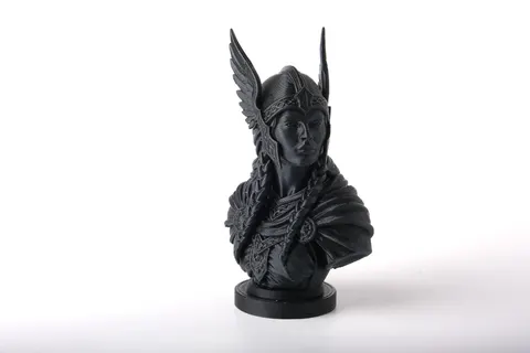 Valkyrie Bust — 3D printed bust sculpture