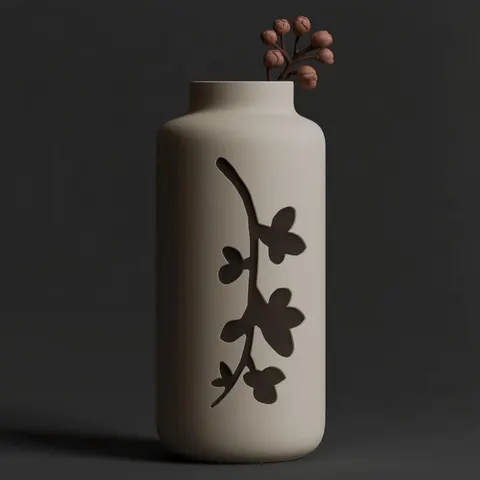 Vase 10 — 3D printed geometric vase