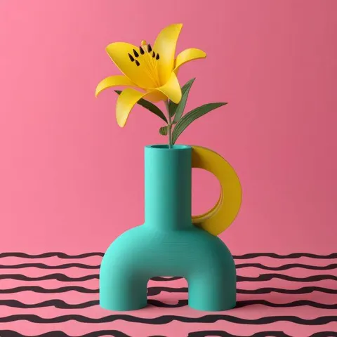 Vase 20 — 3D printed geometric vase