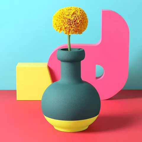 Vase 21 — 3D printed geometric vase