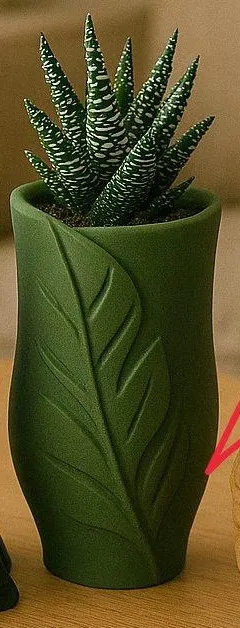 Vase 28 — 3D printed botanical vase